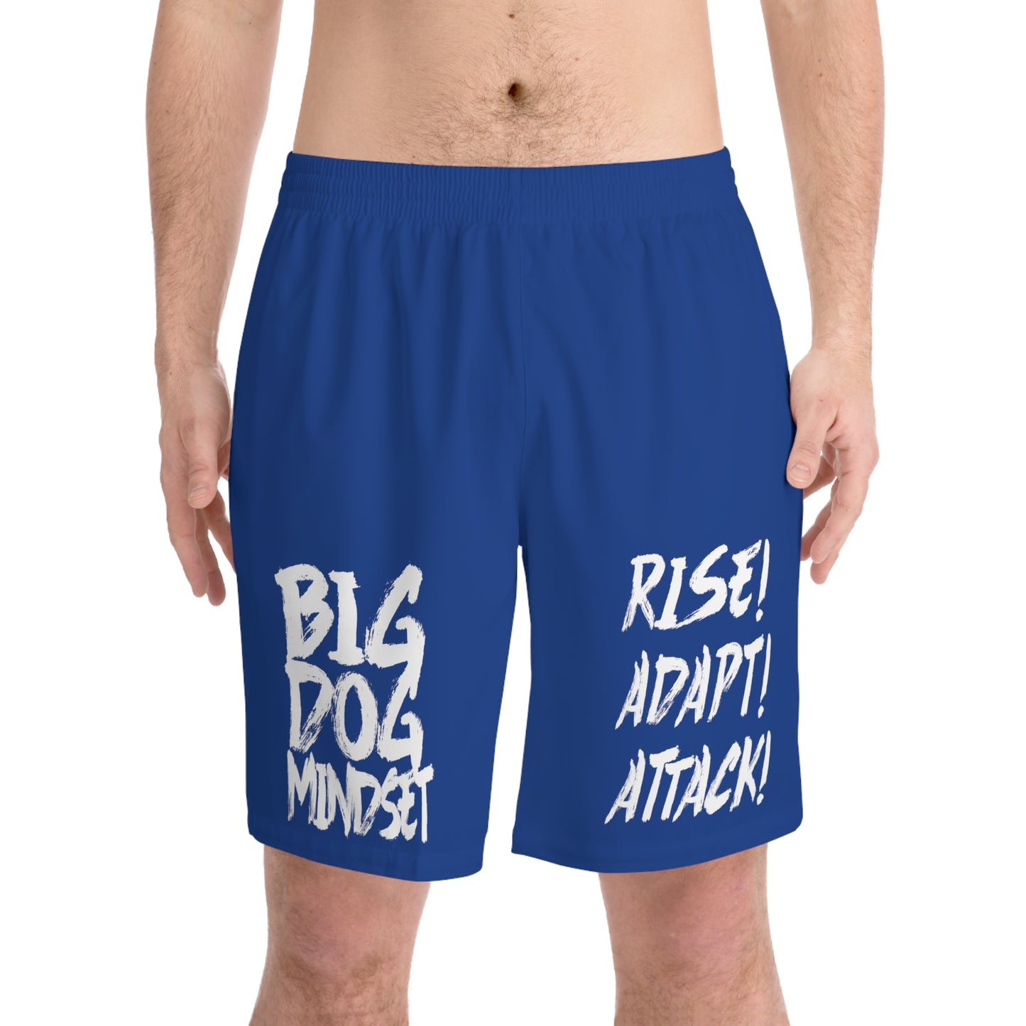 Men's Elastic Beach Shorts (AOP)