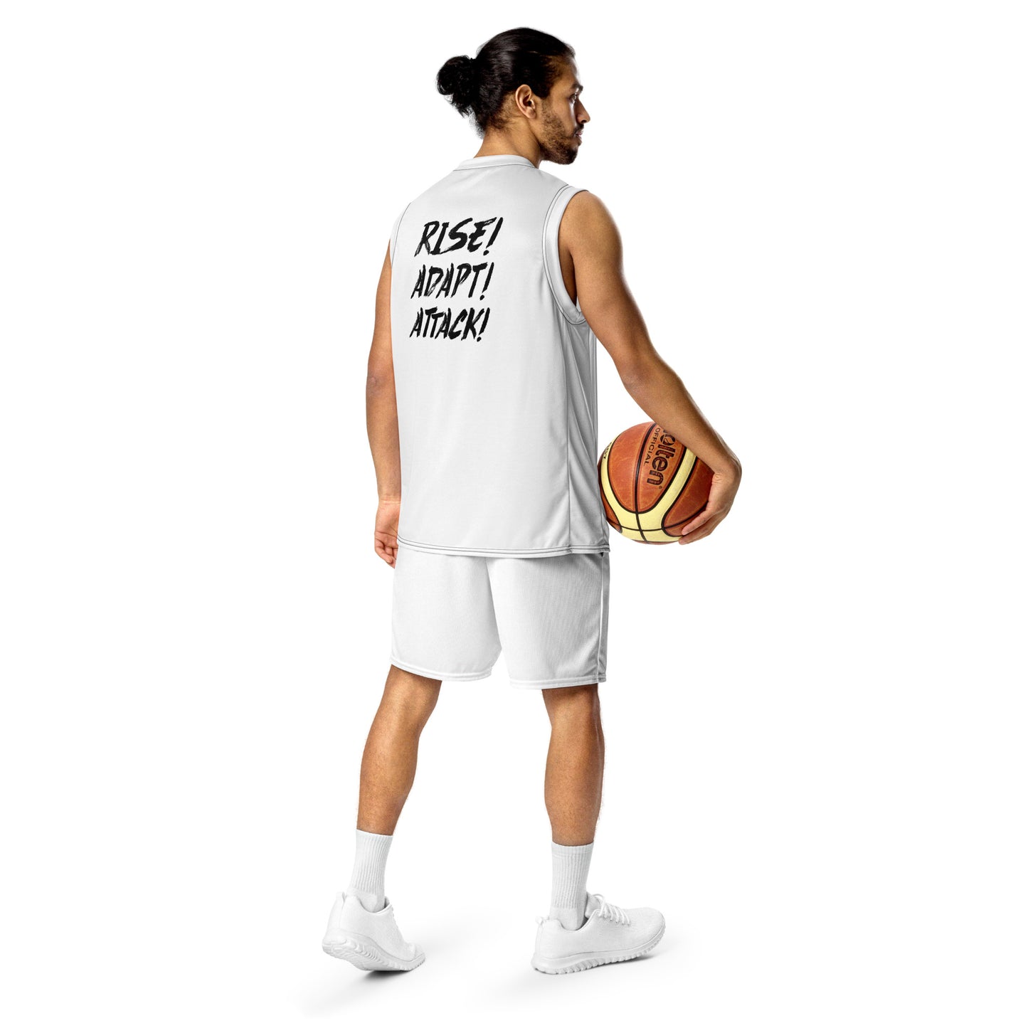 Recycled unisex basketball jersey