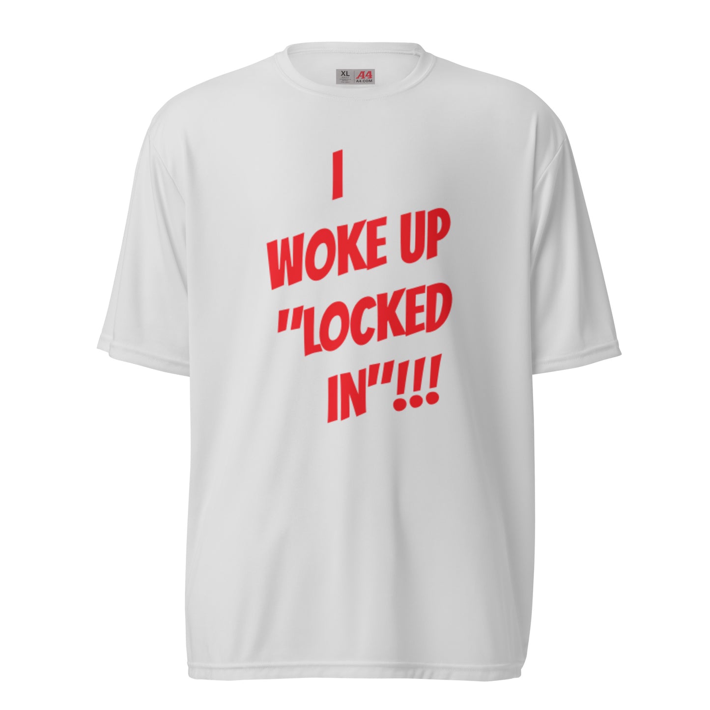 Unisex performance crew neck t-shirt